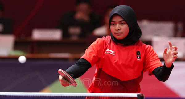 Atlet Tenis Meja Putri Kharisma Nur Hawwa Jpnncom Mobile